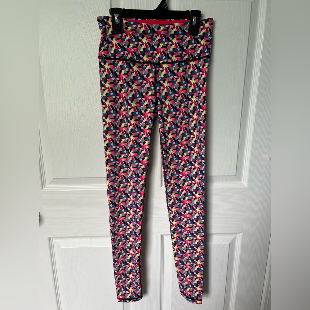 Victoria Secret Sport Knockout Multicolored Leggings Size XS New